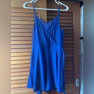 Royal blue romper